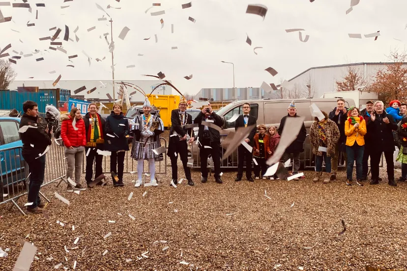 presentatie prinsenwagen voor ruud ii