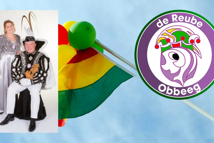 prinsenpaar 2023 carnaval vlag reube obbeeg obbicht
