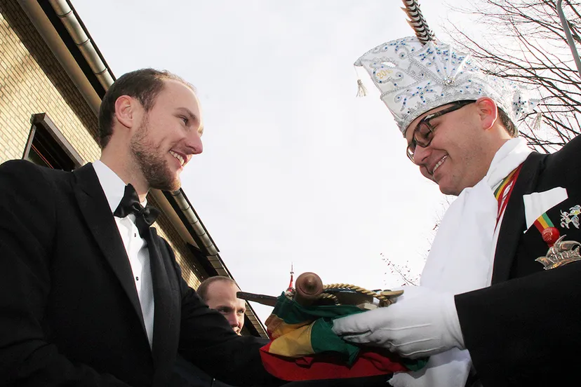 prinsenwimpel overdracht vmn fotogragie zitterd