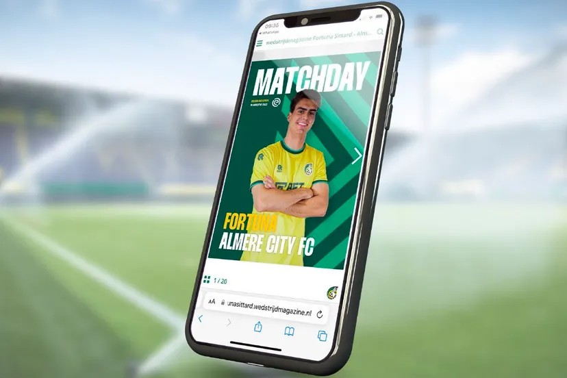 programmaboekje fortuna sittard alleen nog digitaal