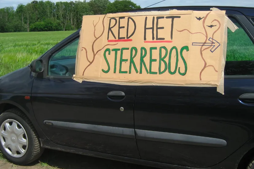 protestbijeenkomst sterrebos 2
