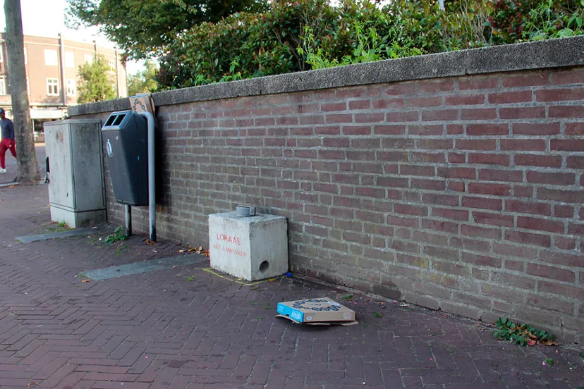 rattenval in geleen centrum