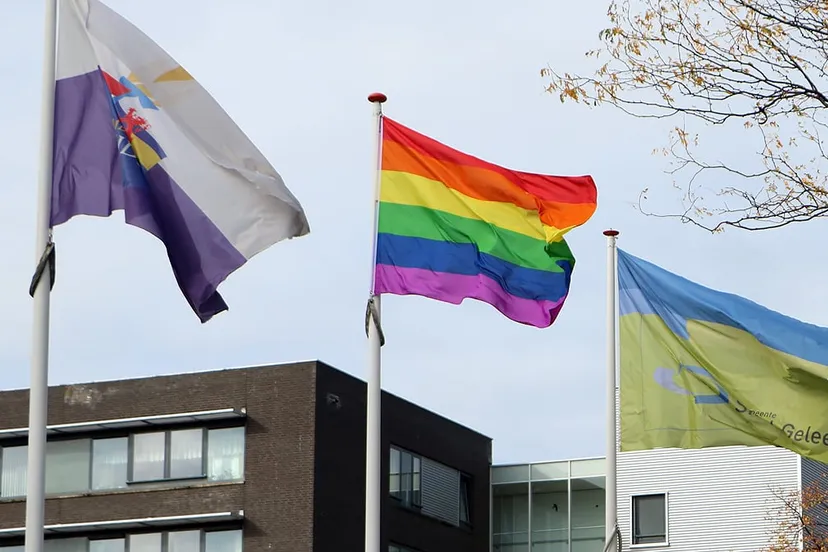 regenbloogvlag in sittard