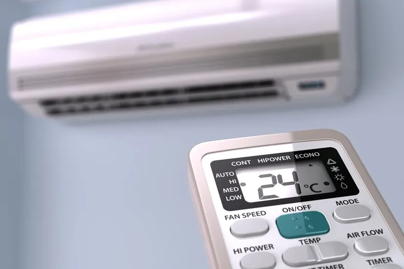 remote control directed airconditioner system