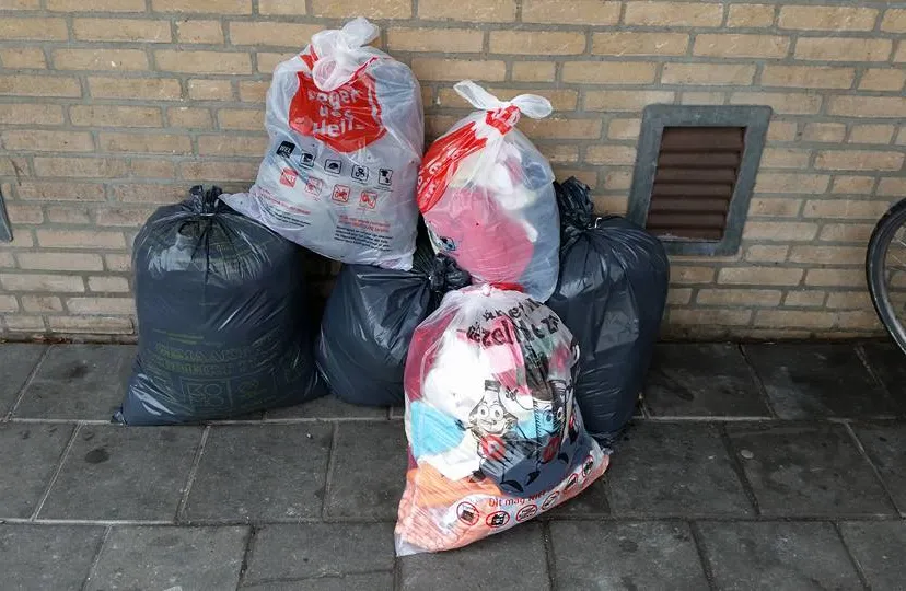 reshare leger des heils kledingzakken