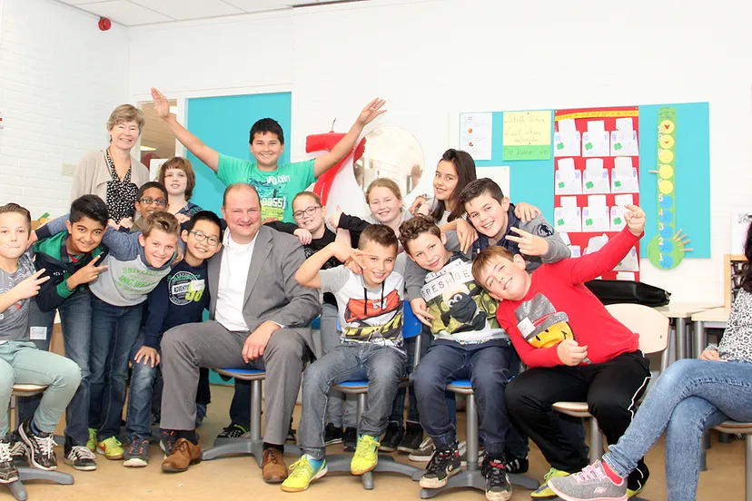 respect wethouder leon geilen aan de meule