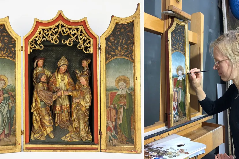 restauratie limbricht triptiek