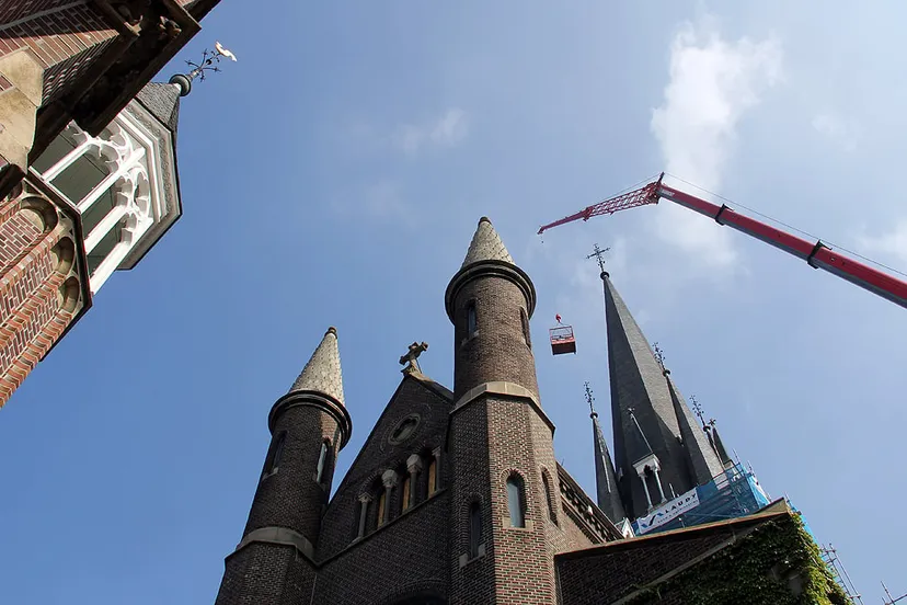 restauratie toren basiliek 3 september 2015