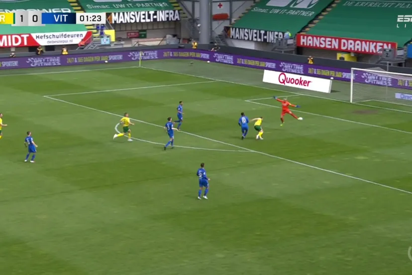 rienstra scoort 1 0 tegen vitesse 13 mei 2021