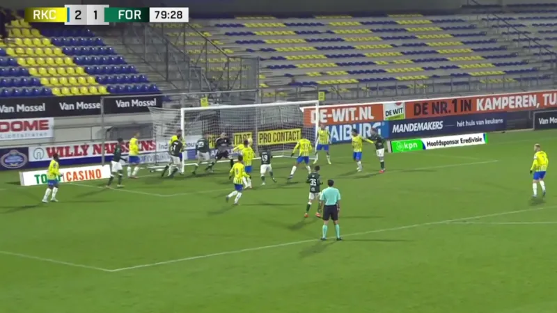 rkc waalwijk fortuna sittard 2 1 23 januari 2022