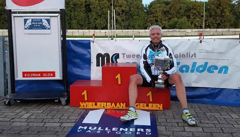 rob heijne wint velo cup 2015 wielerbaan geleen
