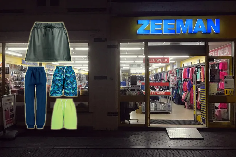 rok shorts en broek zeeman winkel