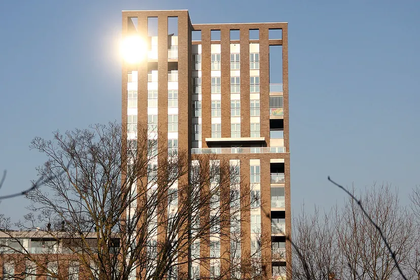 rosatoren sittard op een zonnige winterdag