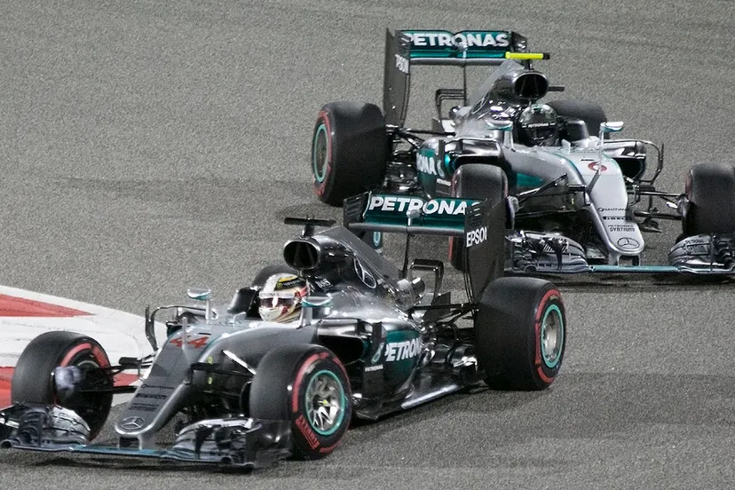 rosberg en hamilton