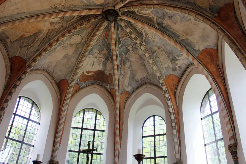 salviuskerkje limbricht frescos