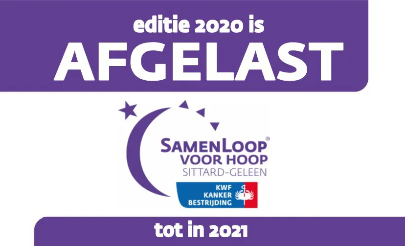 samenloop voor hoop 2020 afgelast