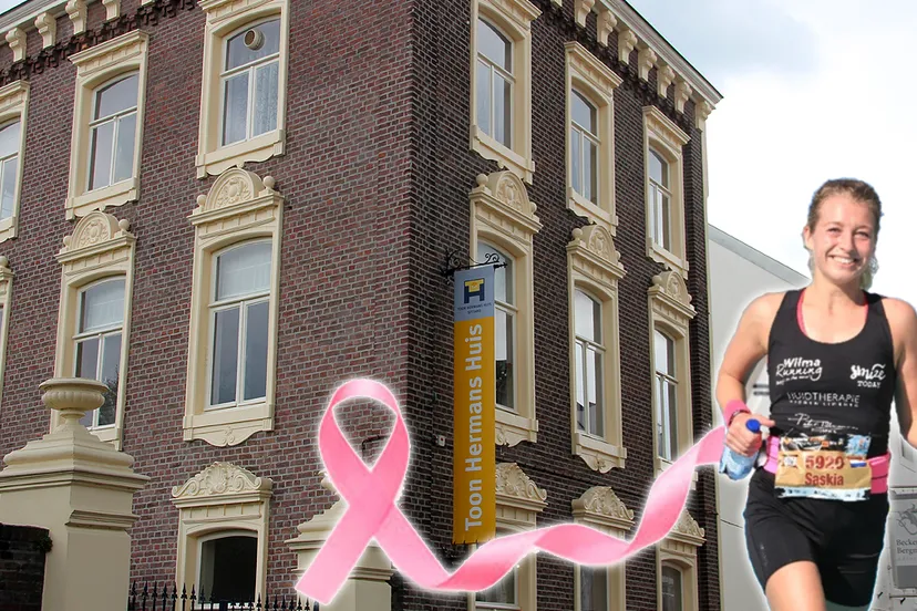 saskia leenders sponsorloop voor toon hermans huis paardestraat sittard