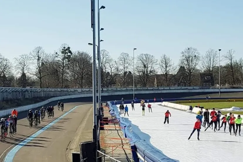 schaats en wielerbaan geleen