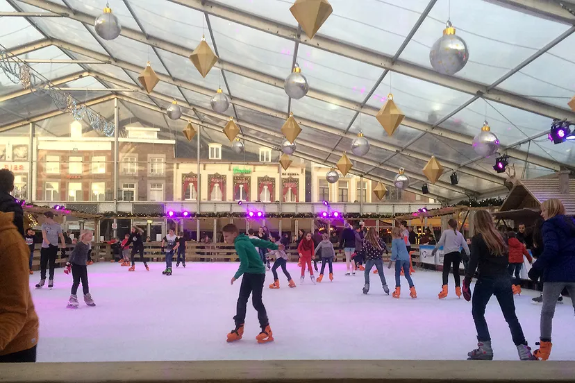 schaatsen tijdens wentjerdruim