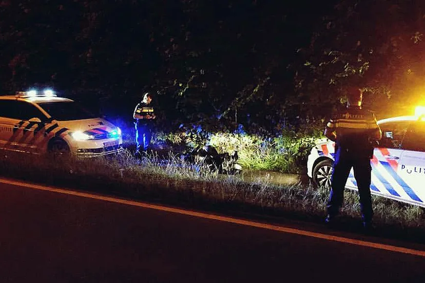 scooterrijder op de bon