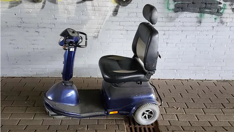 scootmobiel aangetroffen 1