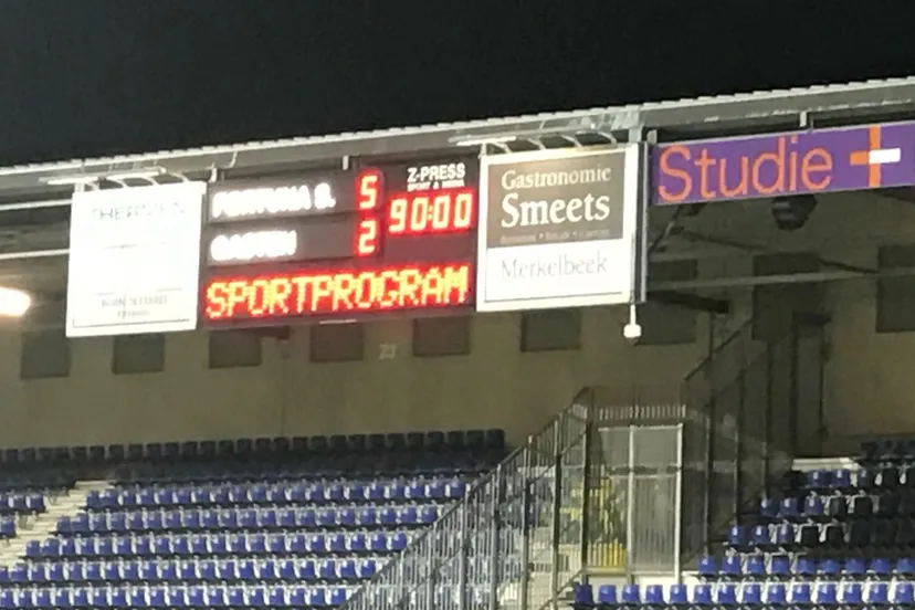 scorebord fortuna sittard 6 februari 2016