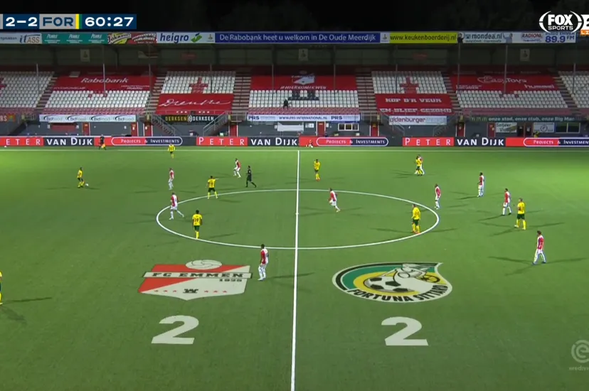 screenshot emmen tegen fortuna sittard