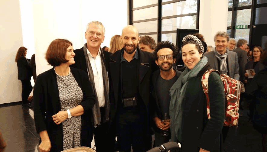 sidi el karchi opening expositie bij galerie post garca