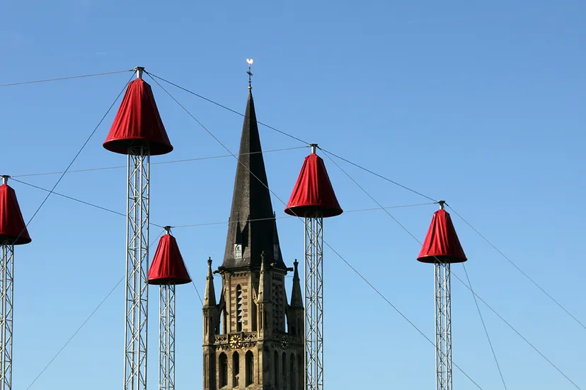 sint rosa festival opbouwen festivaltent