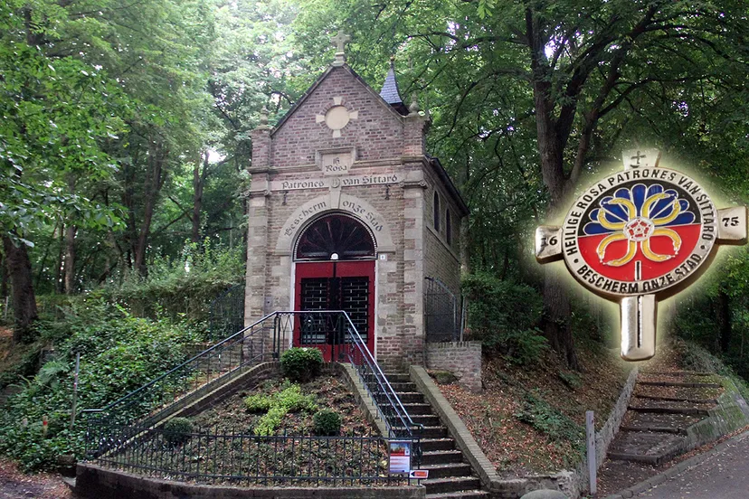 sint rosakapel 14 augustus 2016 met speldje