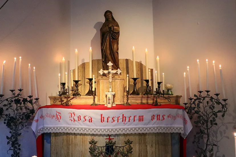 sint rosakapel 20 maart coronacrisis