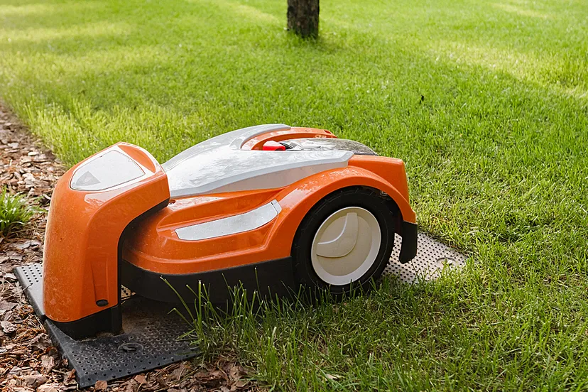 slimme grasmaaier