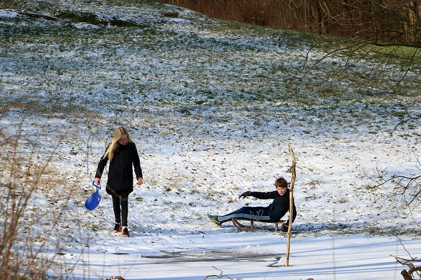 sneeuwpret op de kollenberg