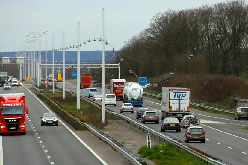 snelweg a76 bij stein