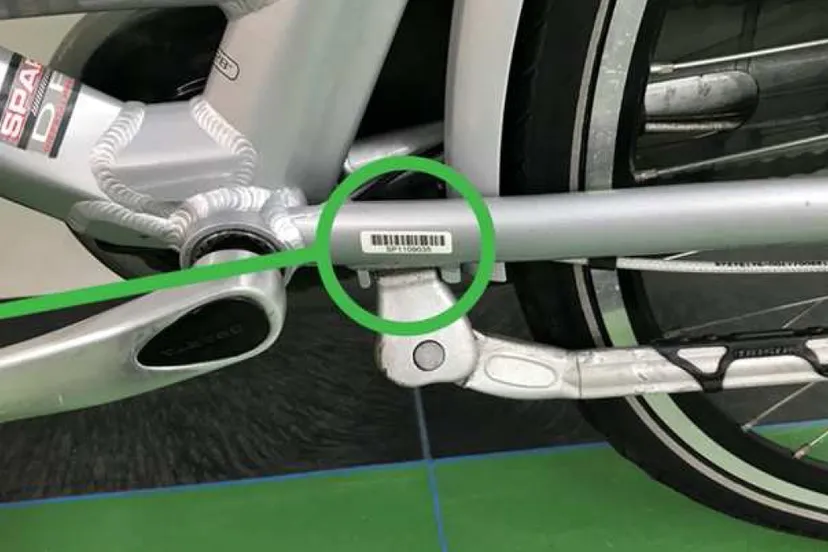 sparta damesfiets lage instap waarschuwing