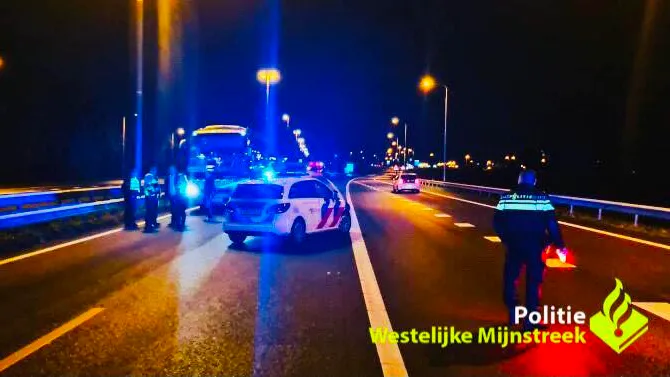 spookrijdende touringcar