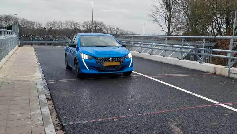 spoorbrug veestraat sanderbout weer volledig open