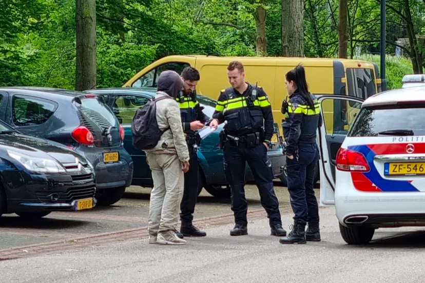 spoorloper aangehouden en weer losgelaten