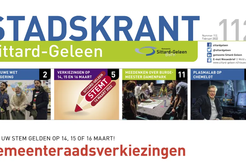 stadskrant sittard geleen