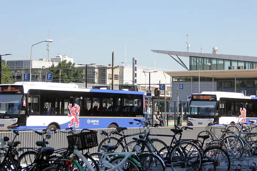 staking arriva toch bussen op station sittard