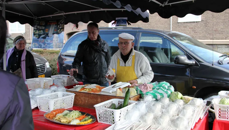 standwerker sint joep groentensnijder