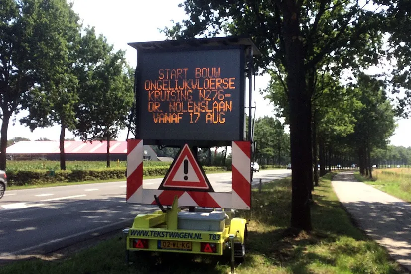 start bouw kruising n276 nolenslaan