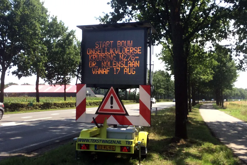 start bouw kruising n276 nolenslaan