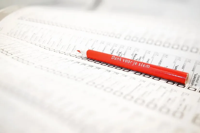 stemmen rood potlood 2021