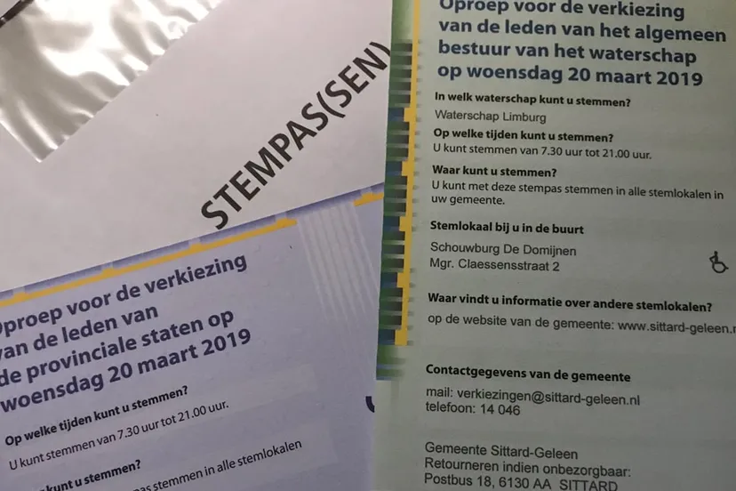 stempassen voor 20 maart 2019