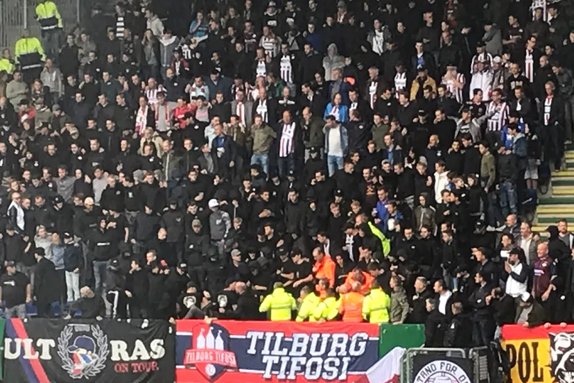 stewards willem ii belaagd door eigen fans