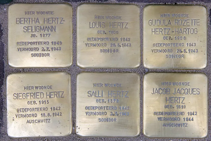 stolpersteine familie hertz