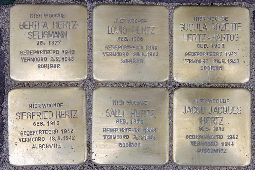 stolpersteine familie hertz