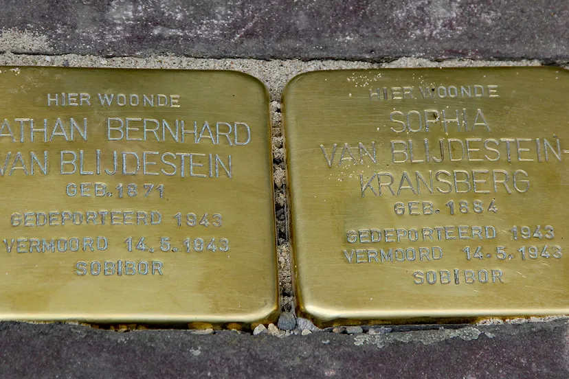 stolpersteine plakstraat 24 juni 2016