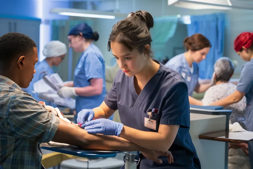 studenten verpleegkunde